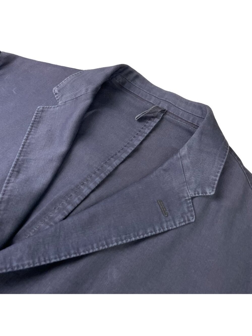 Michele Negri Men's 100% Cotton 3-Button Chino Suit Navy Blue • 44R | 42x28